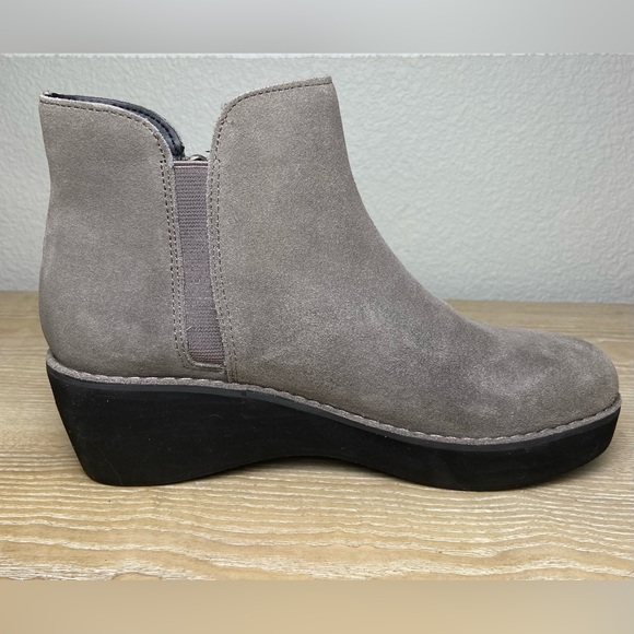 Kenneth Cole Reaction Wiman Rain Winter Prime Bootie Concrete Size 6 - Picture 3 of 8